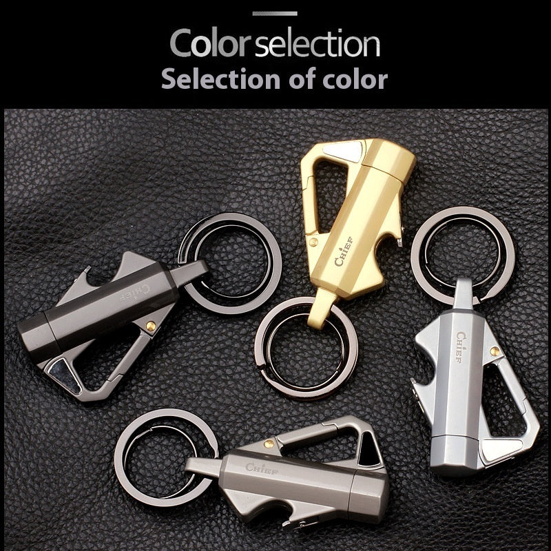 Creative Outdoor Portable And Versatile Keychain Lighter