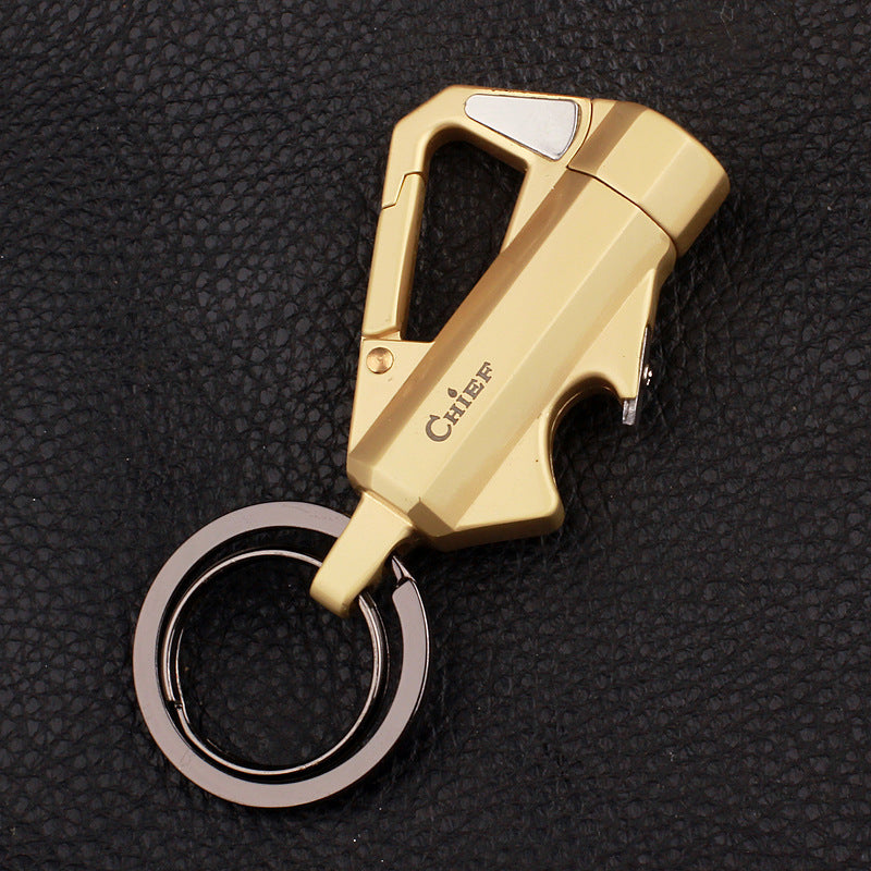 Creative Outdoor Portable And Versatile Keychain Lighter