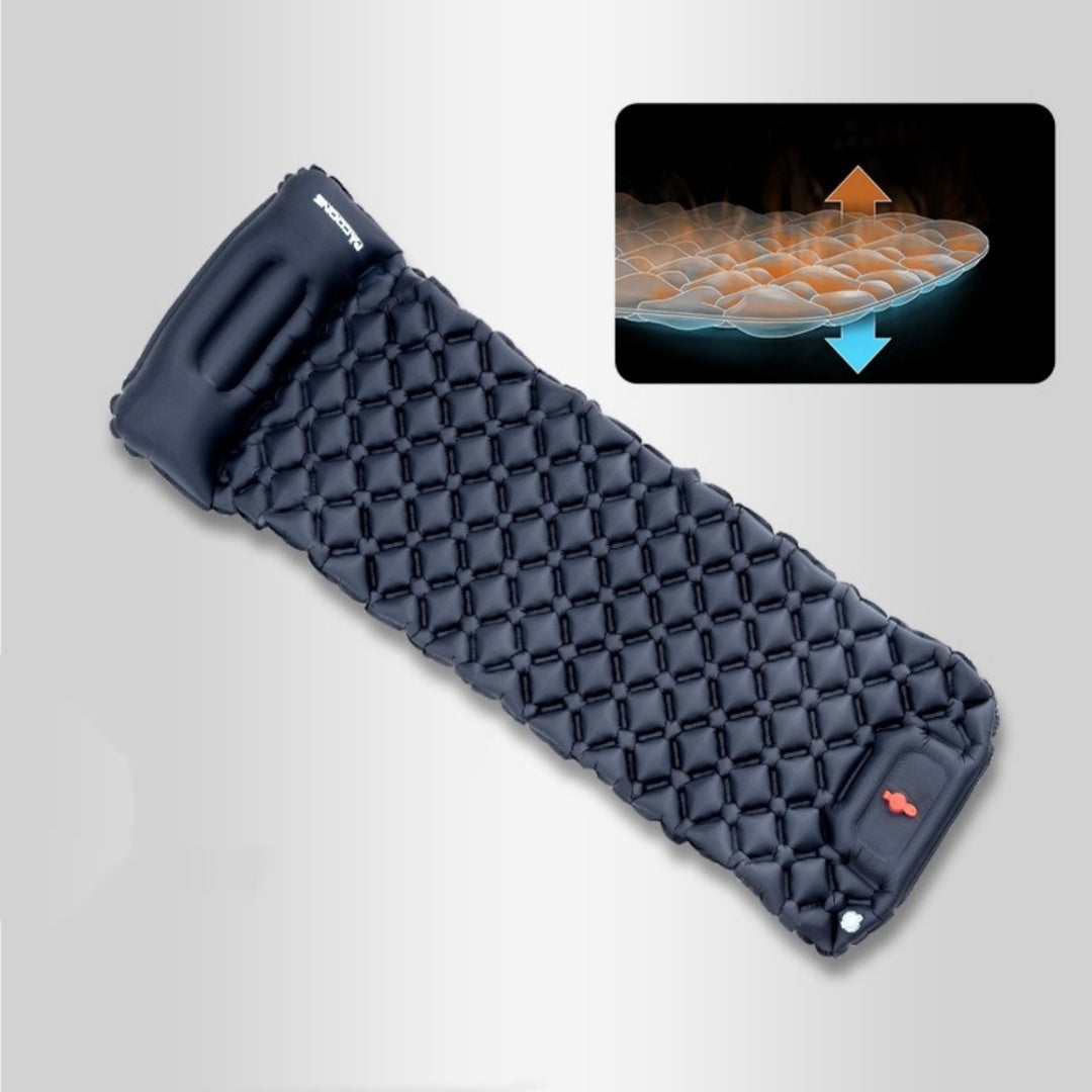 Auto-inflation Air Mattress Outdoor Camping Tent Sleeping Mat Portable Air Cushion Single Moisture-proof Pad