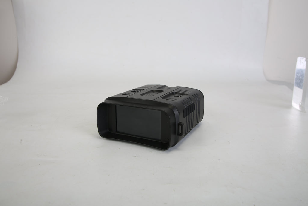 1Pc Night Vision Goggles 4K Full-Color Binoculars 10X Zoom With 2624ft Viewing Range 3in Screen 64G MMC Card WIFI APP Control Save Photo And Video For Camping Hunting & Security