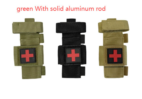 Tactical Edc Tourniquet Scissor Kit Outdoor Flashlight Storage Bag